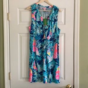 Lily Pulitzer Essie Dress size XL: Hey Bay Bay